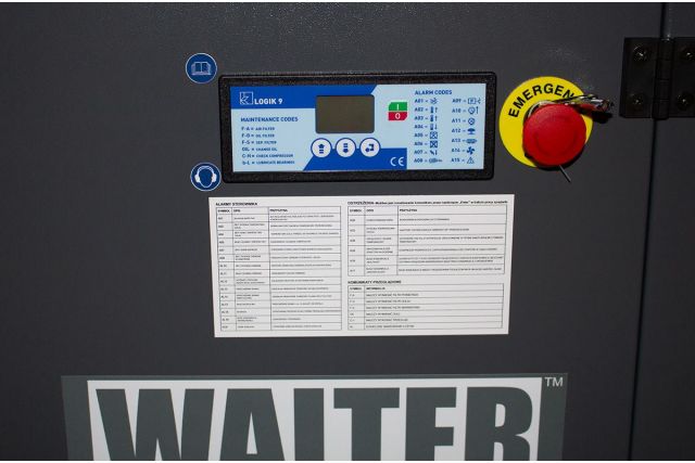 Винтовой компрессор с ременным приводом WALTER...