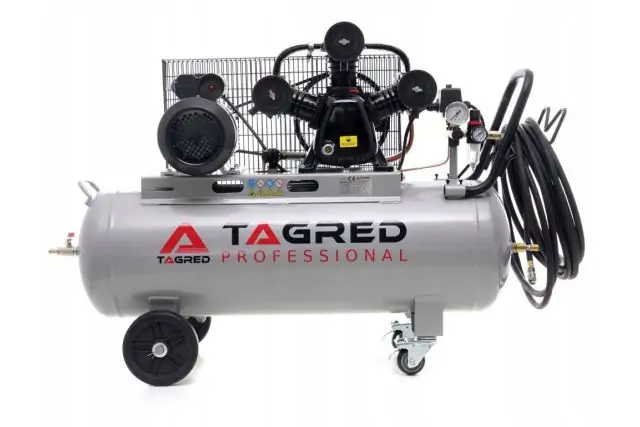 Компресор масляний трьохциліндровий TAGRED TA324B 2