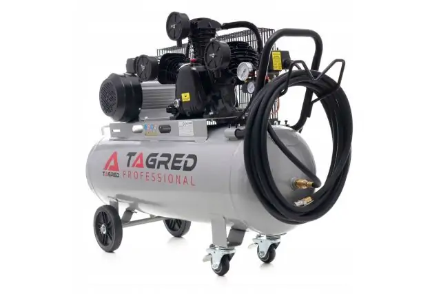 Компрессор масляный трехцилиндровый TAGRED TA324B 1