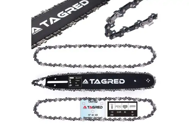 Комплект шина + 2 ланцюга 15 "/64/0.325"/1.5 мм Tagred TA1152 1