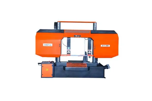 Полуавтоматическая двухколонная ленточная пилка DISPA MAKINA DY 1300 1