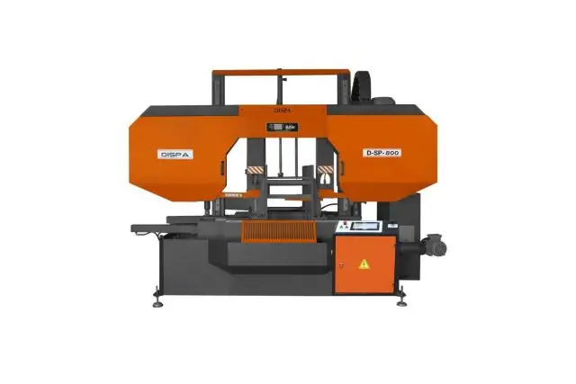 Полуавтоматическая двухколонная ленточная пилка DISPA MAKINA D-SP 800 1