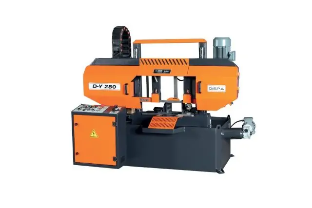 Полуавтоматическая двухколонная ленточная пилка DISPA MAKINA D-Y 280 1