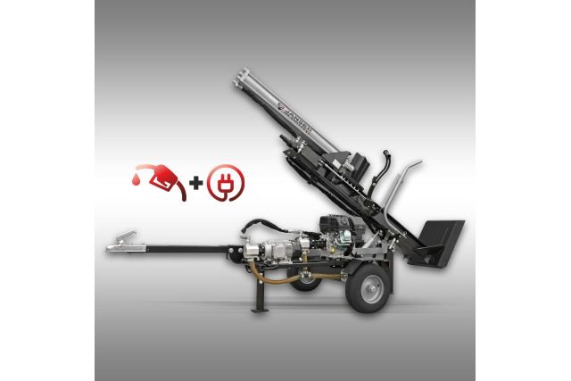 Дровокол комбинированный бензин + электро...