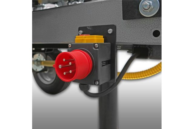 Дровокол комбінований бензин + електро Jansen...