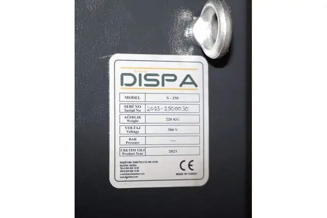 Дисковая пила по металлу Dispa Makina S 250 6