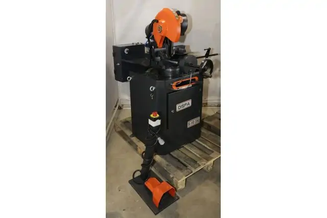 Полуавтоматическая дисковая пила с двойным пневмозажимом Dispa Makina S-YD 350 3