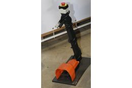 Полуавтоматическая дисковая пила с двойным пневмозажимом Dispa Makina S-YD 350