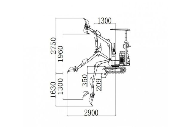 Міні-екскаватор OPTIMAT MINI COPTER