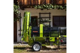 Полуавтоматическая машина для резки и раскола дров Brugger SA27 PRO