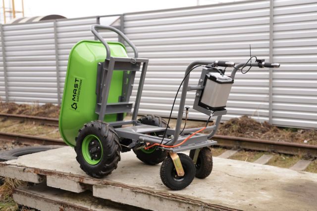 Аккумуляторная тачка MAST EWD300B