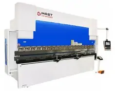 Гідравлічний листозгинальний прес MAST WC67–80/2500 з DELEM DA69T 3D
