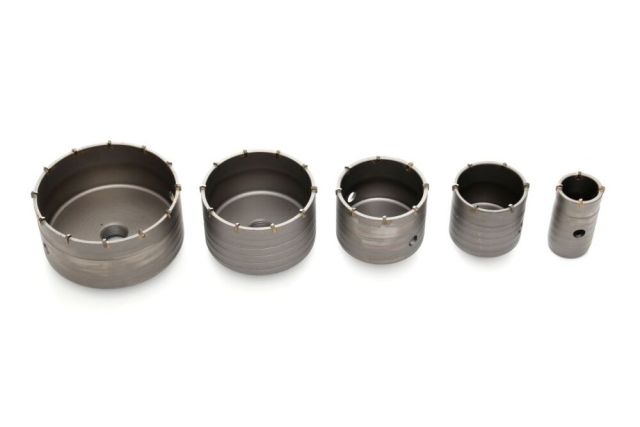 Набір кільцевих коронок для бетону SDS Plus і...