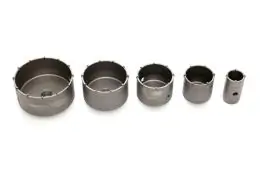 Набор кольцевых коронок для бетона SDS Plus и SDS Max TAGRED TA1510 6