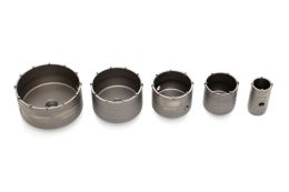 Набір кільцевих коронок для бетону SDS Plus і SDS Max TAGRED TA1510