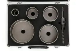 Набір кільцевих коронок для бетону SDS Plus і SDS Max TAGRED TA1510 8