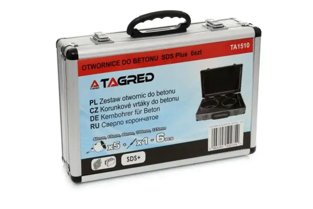 Набір кільцевих коронок для бетону SDS Plus і SDS Max TAGRED TA1510 9