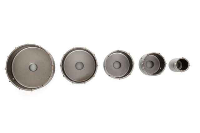 Набор кольцевых коронок для бетона SDS Plus и...