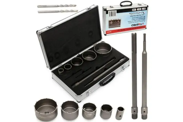 Набор кольцевых коронок для бетона SDS Plus и SDS Max TAGRED TA1511 1