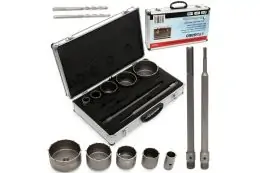 Набір кільцевих коронок для бетону SDS Plus і SDS Max TAGRED TA1511 1