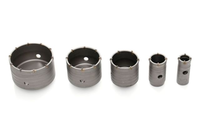 Набір кільцевих коронок для бетону SDS Plus і...