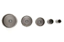 Набор кольцевых коронок для бетона SDS Plus и SDS Max TAGRED TA1511