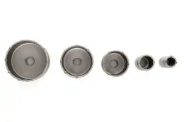 Набір кільцевих коронок для бетону SDS Plus і SDS Max TAGRED TA1511 5