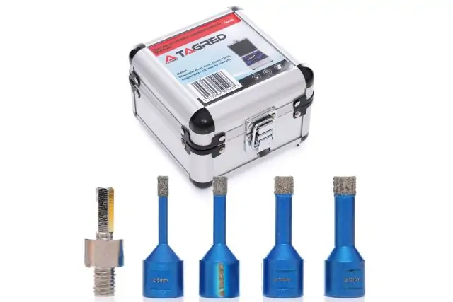 Набор алмазных коронок для бетона TAGRED TA4088 1