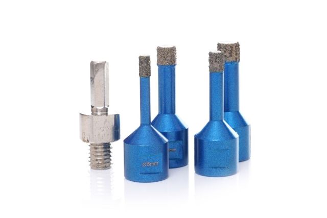 Набір алмазних коронок для бетону TAGRED TA4088