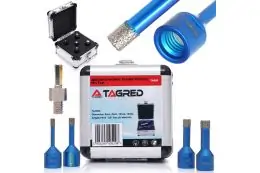Набір алмазних коронок для бетону TAGRED TA4088 10