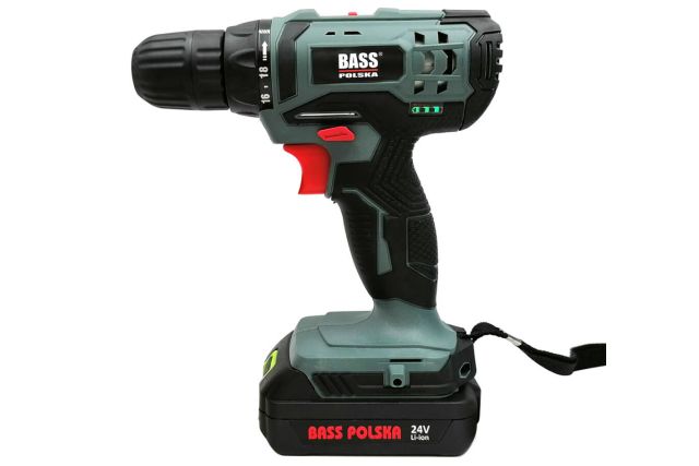 Аккумуляторная дрель-шуруповерт Bass Polska...