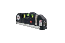 Лазерний рівень з рулеткою та лінійкою Bass Polska BP-1464