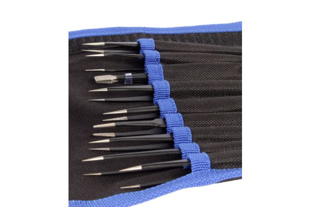 Пінцети для дрібної механіки Bass Polska BP-3691