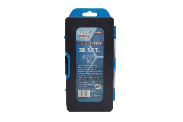Набор бит, 36 шт Bass Polska BP-3818
