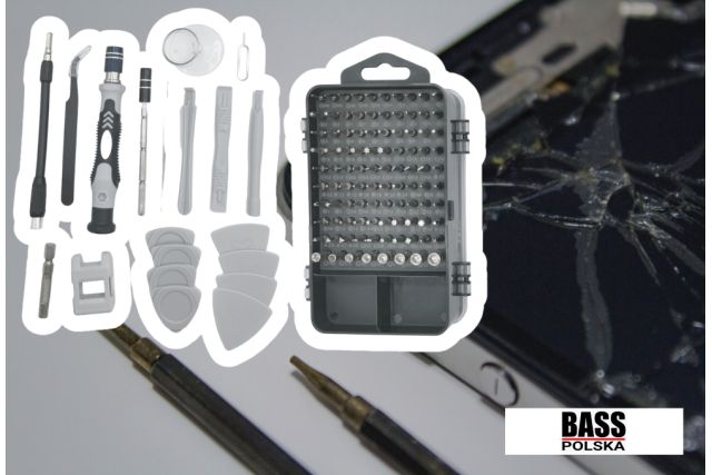 Набор отверток, наконечников 115 шт Bass Polska...