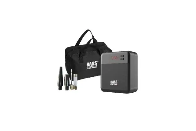 Мини-компрессор со светодиодной лампой и набором насадок Bass Polska BP-4523 1