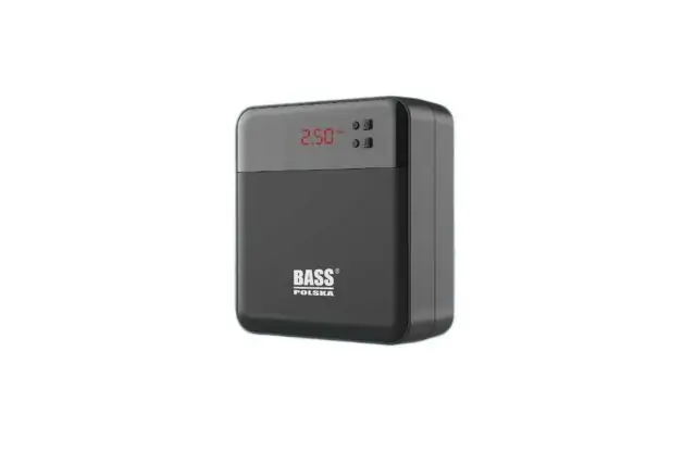 Міні-компресор зі світлодіодною лампою та набором насадок Bass Polska BP-4523 5