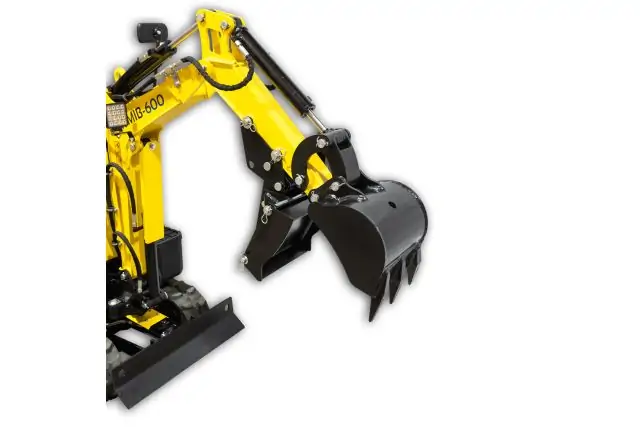Миниэкскаватор BAMATO MIB-600 в комплекте с аксессуарами 6