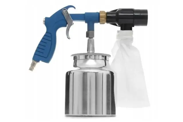 Піскоструминний пневматичний пістолет зі збірником TAGRED TA1358 2