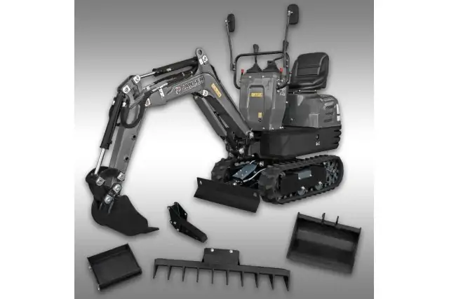  Миниэкскаватор Jansen MB-500 2