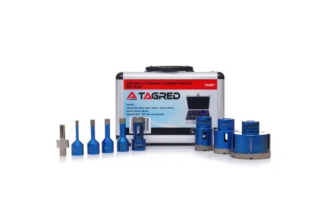 Кольцевые алмазные коронки TAGRED TA4087 2