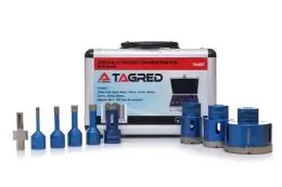 Кольцевые алмазные коронки TAGRED TA4087 5