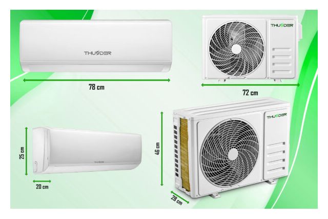 Кондиціонер THUNDER FLOW S2-3,5KW