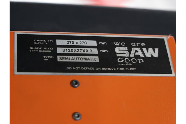 Напівавтоматична стрічкова пилка DISPA MAKINA...