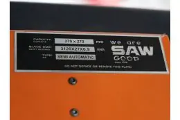 Полуавтоматическая ленточная пила DISPA MAKINA M-Y 270 19