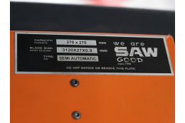 Полуавтоматическая ленточная пилка DISPA MAKINA M-Y 270