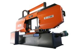 Напівавтоматична двохколонна стрічкова пилка DISPA MAKINA D-Y 550