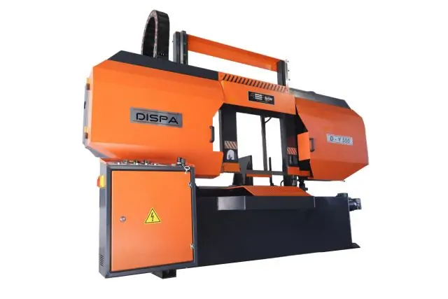 Полуавтоматическая двухколонная ленточная пила DISPA MAKINA D-Y 550 2