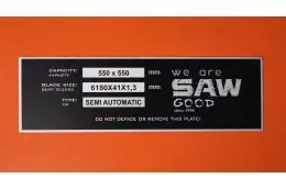 Полуавтоматическая двухколонная ленточная пила DISPA MAKINA D-Y 550 26