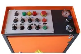 Напівавтоматична двоколонна стрічкова пила DISPA MAKINA D-Y 550 6